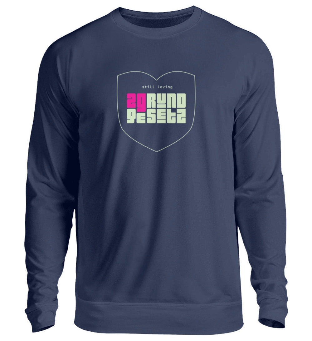 DIE MÖHRE: GRÜNZEUG SWEATER MÄDELS • 2G: STILL LOVING GRUNDGESETZ-HARLEKINSHOP