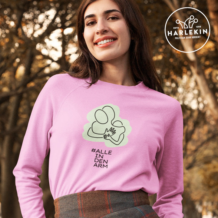 DIE MÖHRE: GRÜNZEUG SWEATER MÄDELS • #ALLEINDENARM-HARLEKINSHOP