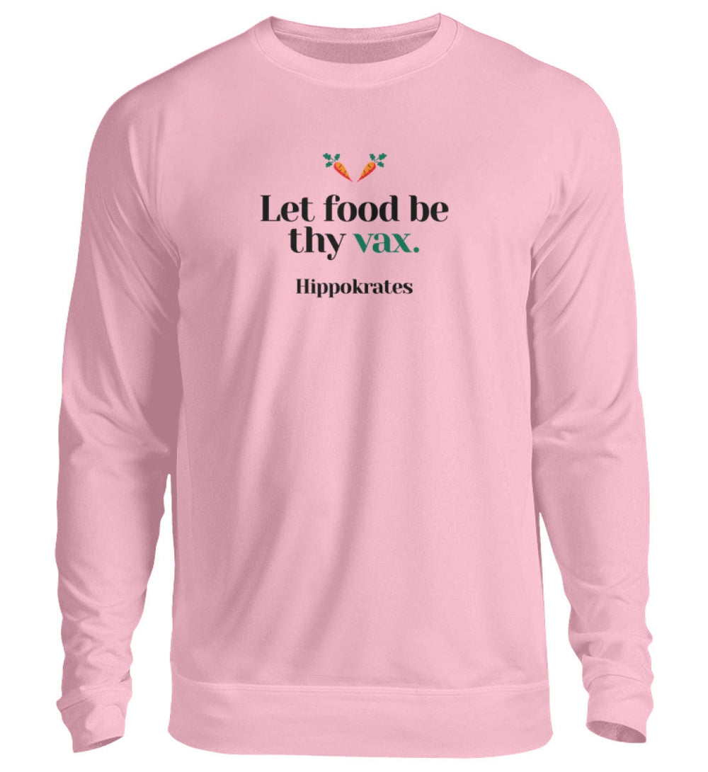 DIE MÖHRE: GRÜNZEUG SWEATER MÄDELS • FOOD & VAX / HIPPOKRATES - HELL-HARLEKINSHOP