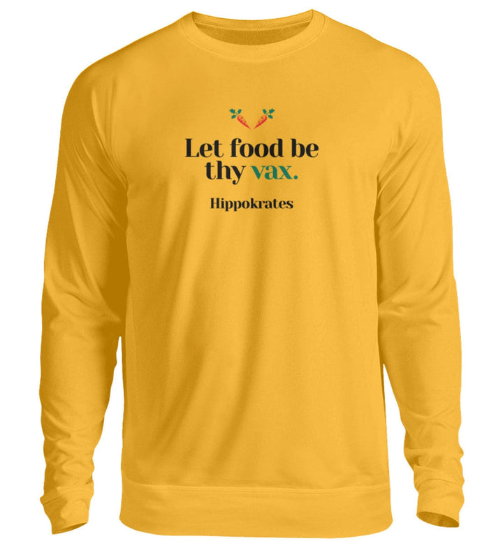 DIE MÖHRE: GRÜNZEUG SWEATER MÄDELS • FOOD & VAX / HIPPOKRATES - HELL-HARLEKINSHOP