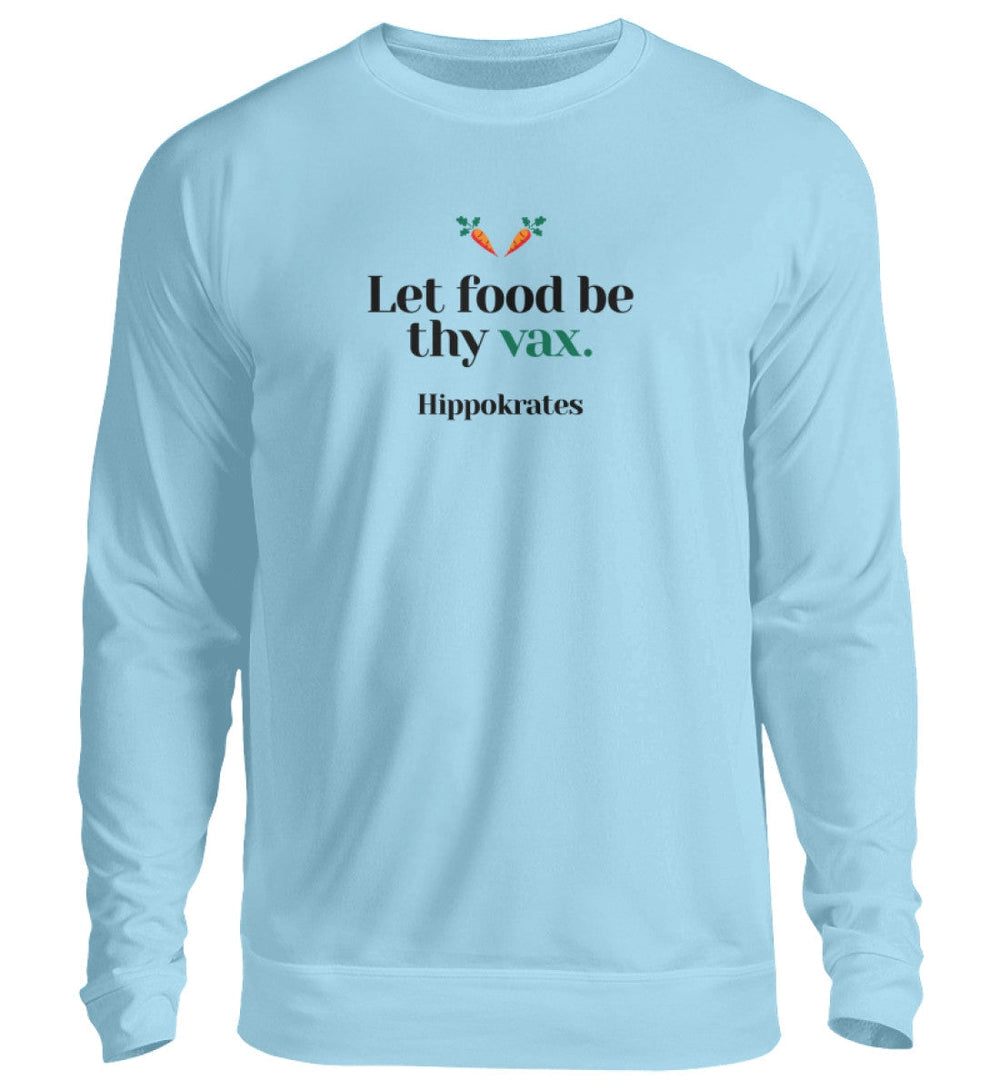 DIE MÖHRE: GRÜNZEUG SWEATER MÄDELS • FOOD & VAX / HIPPOKRATES - HELL-HARLEKINSHOP