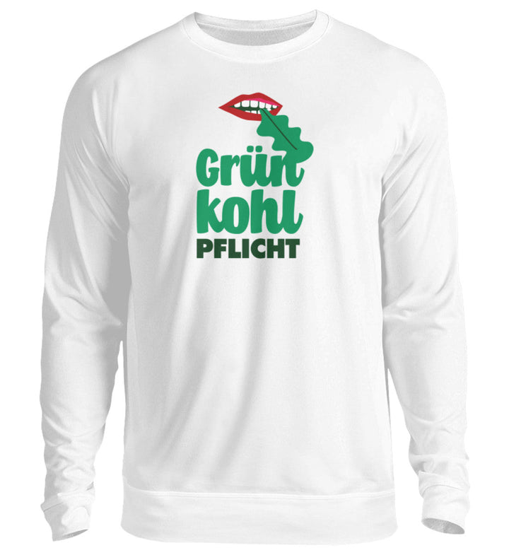 DIE MÖHRE: GRÜNZEUG SWEATER MÄDELS • GRÜNKOHL-PFLICHT-HARLEKINSHOP