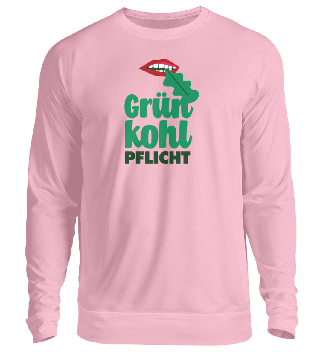 DIE MÖHRE: GRÜNZEUG SWEATER MÄDELS • GRÜNKOHL-PFLICHT-HARLEKINSHOP