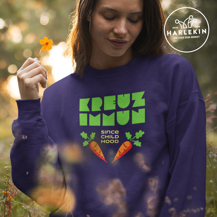 DIE MÖHRE: GRÜNZEUG SWEATER MÄDELS • KREUZIMMUN-HARLEKINSHOP
