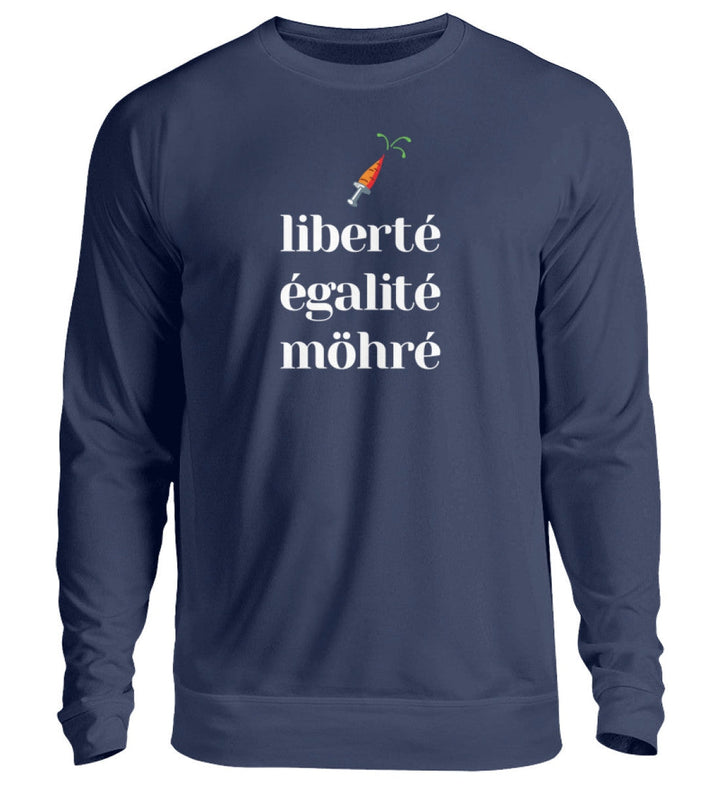 DIE MÖHRE: GRÜNZEUG SWEATER MÄDELS • LIBERTE EGALITE MÖHRE - DUNKEL-HARLEKINSHOP