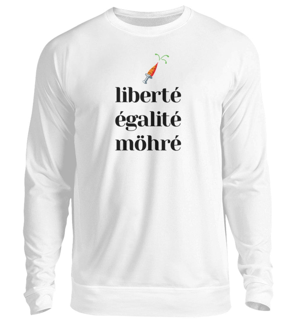DIE MÖHRE: GRÜNZEUG SWEATER MÄDELS • LIBERTE EGALITE MÖHRE - HELL-HARLEKINSHOP