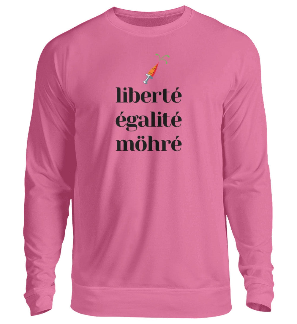 DIE MÖHRE: GRÜNZEUG SWEATER MÄDELS • LIBERTE EGALITE MÖHRE - HELL-HARLEKINSHOP