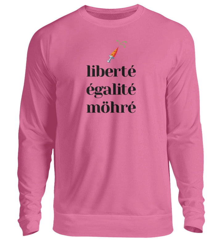 DIE MÖHRE: GRÜNZEUG SWEATER MÄDELS • LIBERTE EGALITE MÖHRE - HELL-HARLEKINSHOP