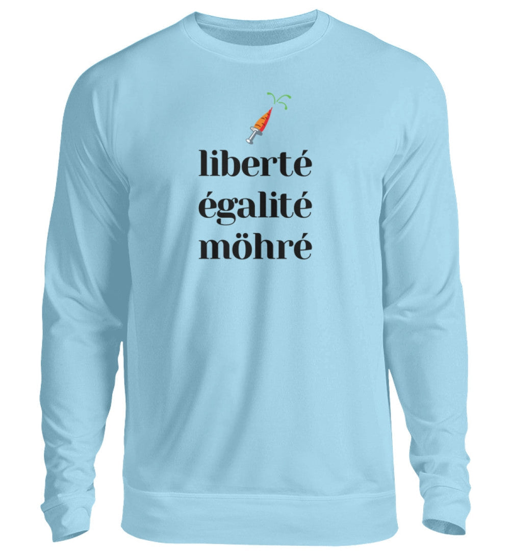 DIE MÖHRE: GRÜNZEUG SWEATER MÄDELS • LIBERTE EGALITE MÖHRE - HELL-HARLEKINSHOP
