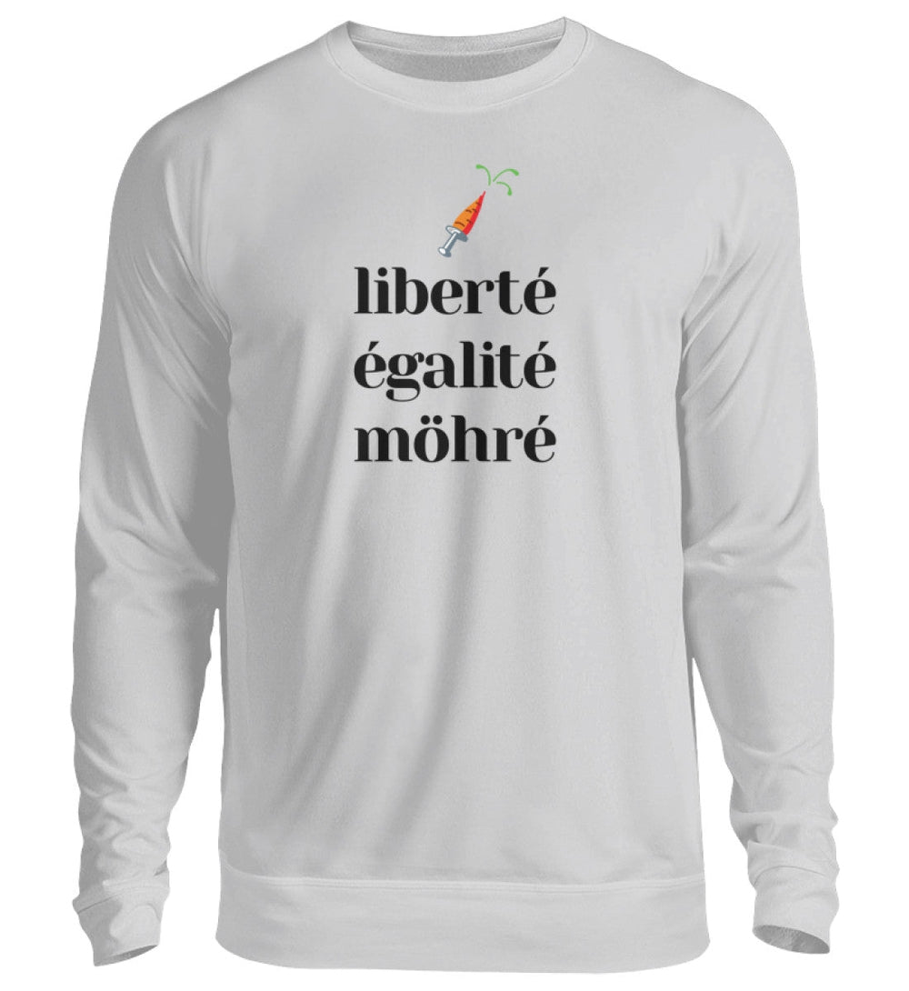 DIE MÖHRE: GRÜNZEUG SWEATER MÄDELS • LIBERTE EGALITE MÖHRE - HELL-HARLEKINSHOP