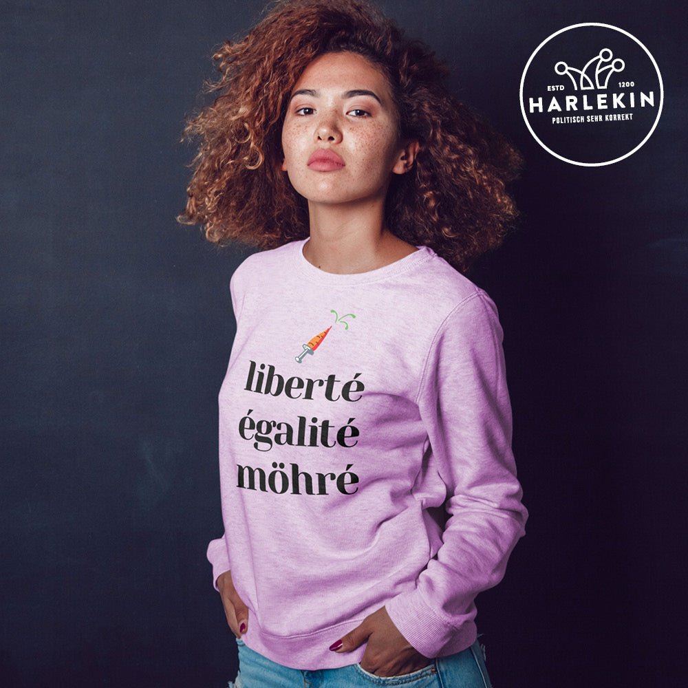 DIE MÖHRE: GRÜNZEUG SWEATER MÄDELS • LIBERTE EGALITE MÖHRE - HELL-HARLEKINSHOP