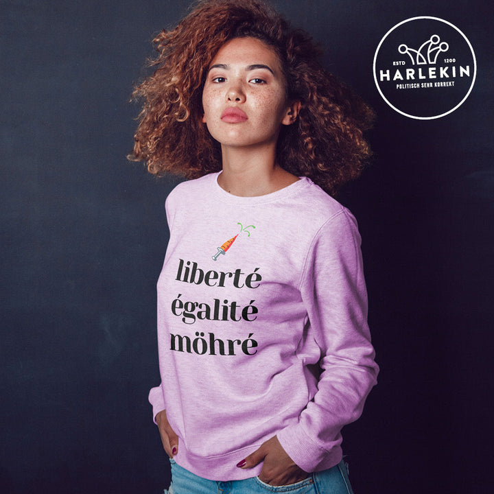 DIE MÖHRE: GRÜNZEUG SWEATER MÄDELS • LIBERTE EGALITE MÖHRE - HELL-HARLEKINSHOP
