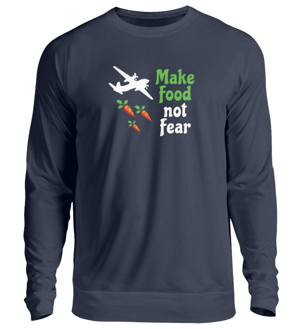 DIE MÖHRE: GRÜNZEUG SWEATER MÄDELS • MAKE FOOD NOT FEAR-HARLEKINSHOP