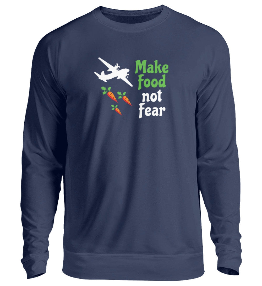 DIE MÖHRE: GRÜNZEUG SWEATER MÄDELS • MAKE FOOD NOT FEAR-HARLEKINSHOP
