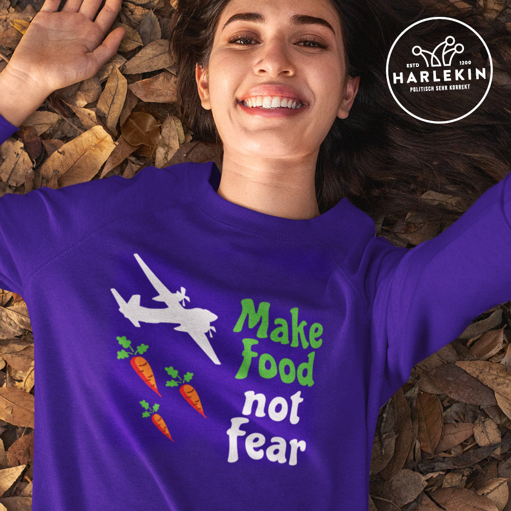 DIE MÖHRE: GRÜNZEUG SWEATER MÄDELS • MAKE FOOD NOT FEAR-HARLEKINSHOP