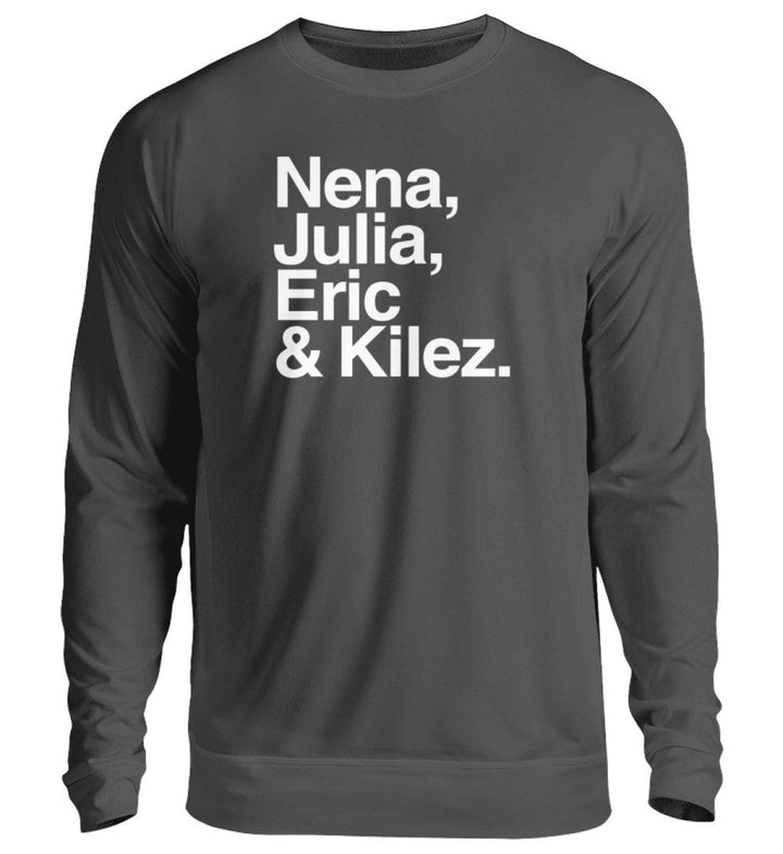 DIE MÖHRE: GRÜNZEUG SWEATER MÄDELS • NENA, JULIA, ERIC & KILEZ - DUNKEL-HARLEKINSHOP
