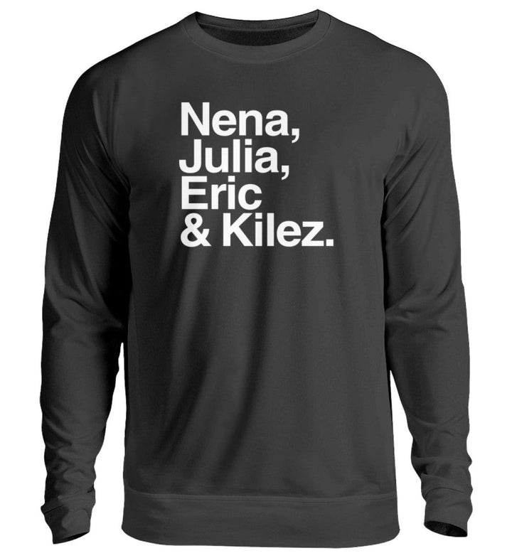 DIE MÖHRE: GRÜNZEUG SWEATER MÄDELS • NENA, JULIA, ERIC & KILEZ - DUNKEL-HARLEKINSHOP