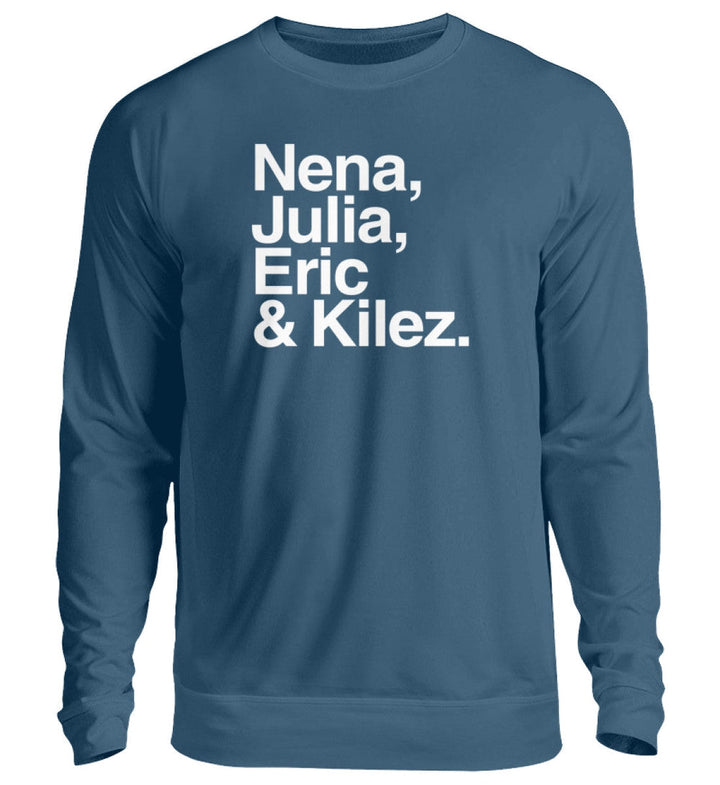 DIE MÖHRE: GRÜNZEUG SWEATER MÄDELS • NENA, JULIA, ERIC & KILEZ - DUNKEL-HARLEKINSHOP