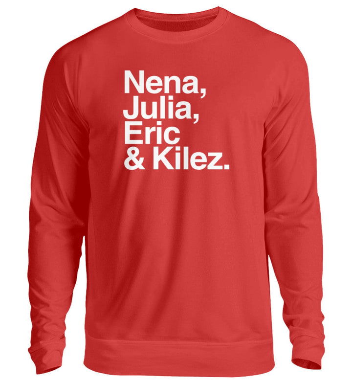 DIE MÖHRE: GRÜNZEUG SWEATER MÄDELS • NENA, JULIA, ERIC & KILEZ - DUNKEL-HARLEKINSHOP