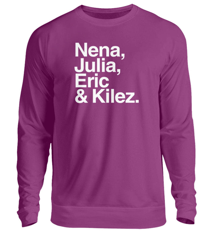 DIE MÖHRE: GRÜNZEUG SWEATER MÄDELS • NENA, JULIA, ERIC & KILEZ - DUNKEL-HARLEKINSHOP