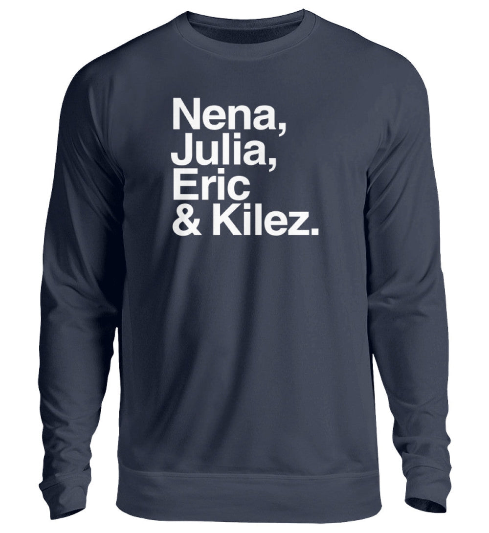 DIE MÖHRE: GRÜNZEUG SWEATER MÄDELS • NENA, JULIA, ERIC & KILEZ - DUNKEL-HARLEKINSHOP