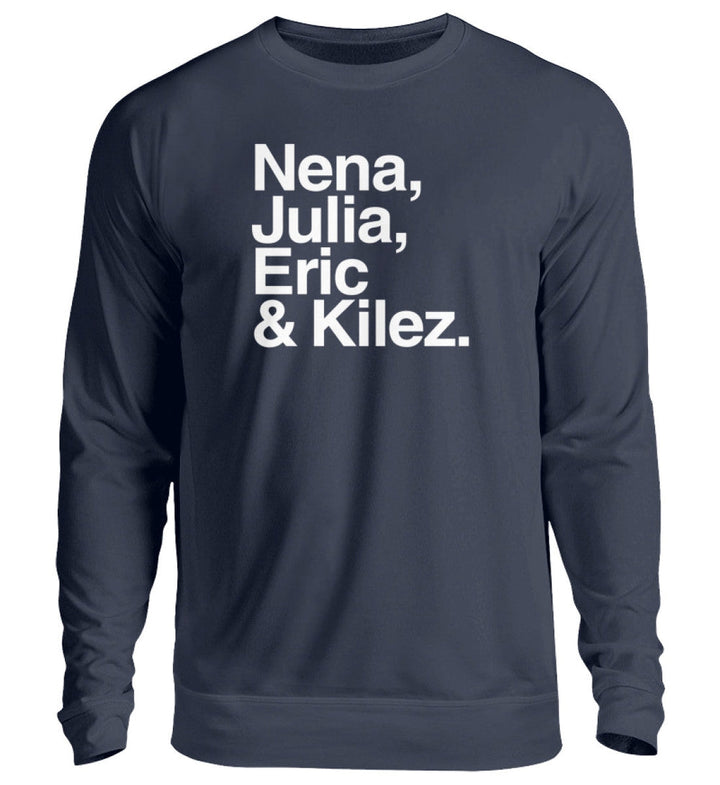 DIE MÖHRE: GRÜNZEUG SWEATER MÄDELS • NENA, JULIA, ERIC & KILEZ - DUNKEL-HARLEKINSHOP