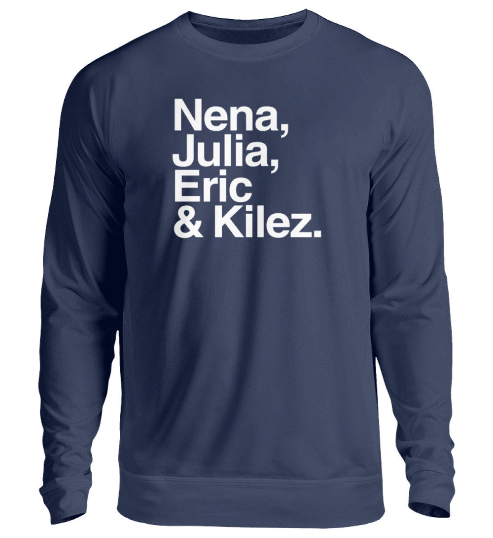 DIE MÖHRE: GRÜNZEUG SWEATER MÄDELS • NENA, JULIA, ERIC & KILEZ - DUNKEL-HARLEKINSHOP