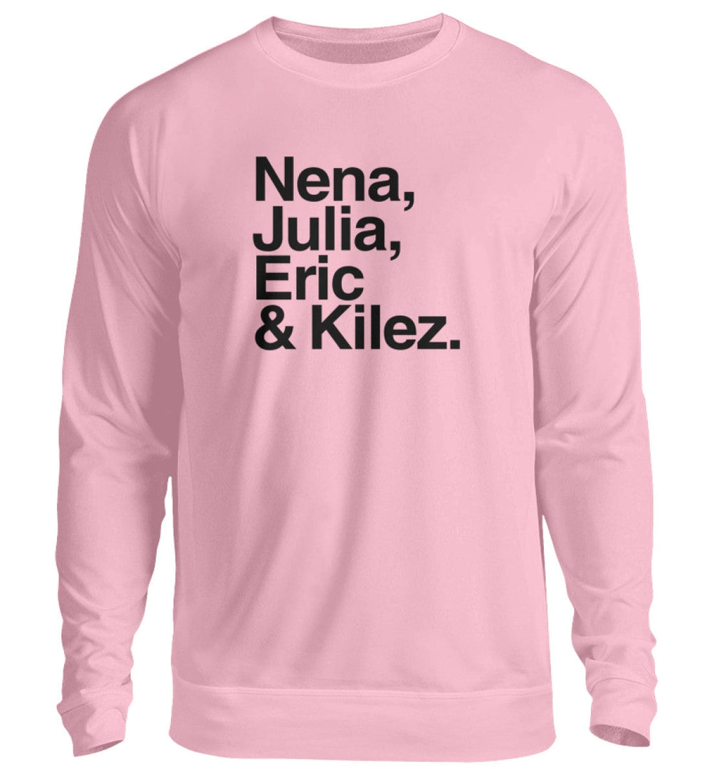 DIE MÖHRE: GRÜNZEUG SWEATER MÄDELS • NENA, JULIA, ERIC & KILEZ - HELL-HARLEKINSHOP