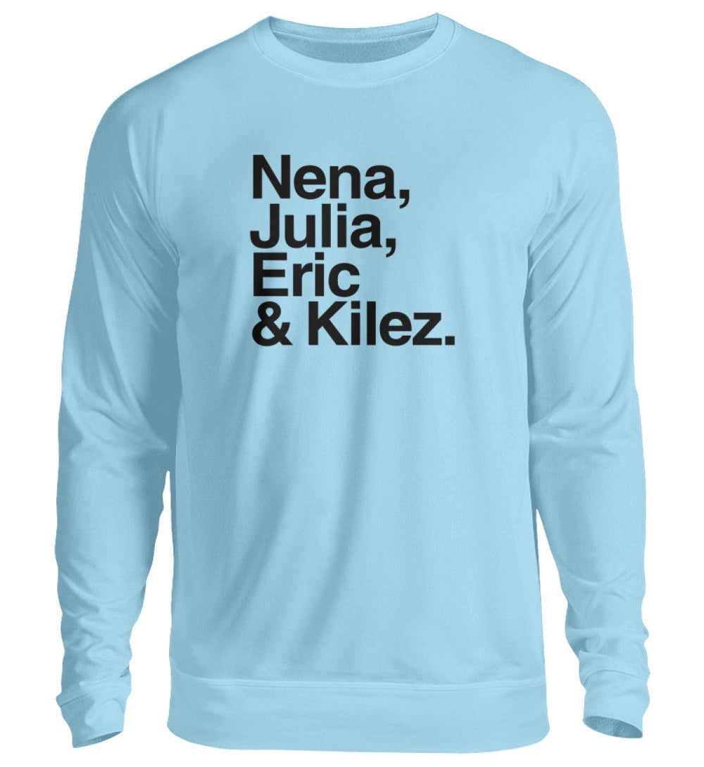 DIE MÖHRE: GRÜNZEUG SWEATER MÄDELS • NENA, JULIA, ERIC & KILEZ - HELL-HARLEKINSHOP