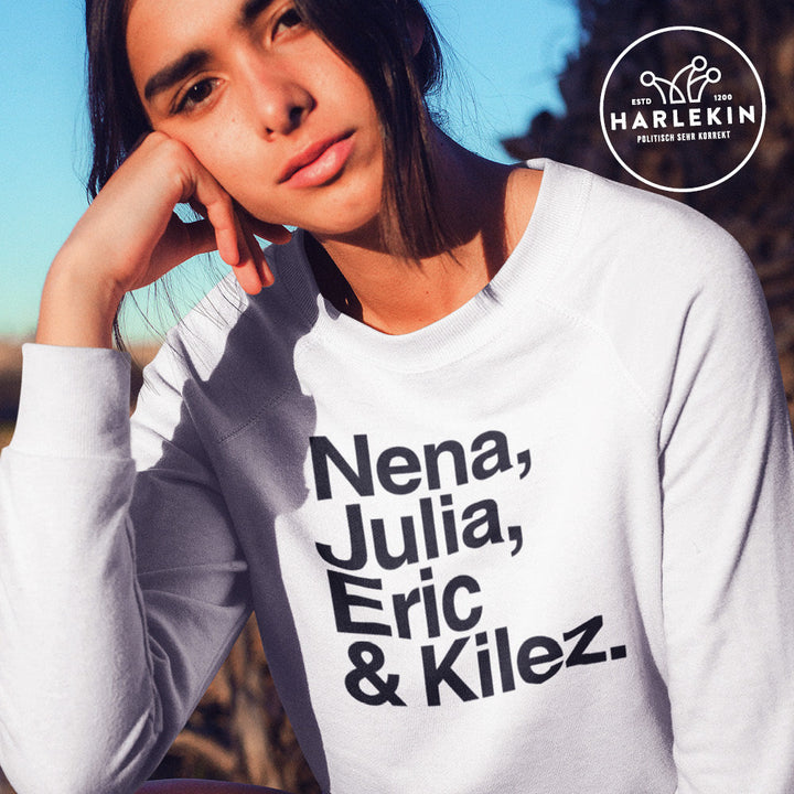 DIE MÖHRE: GRÜNZEUG SWEATER MÄDELS • NENA, JULIA, ERIC & KILEZ - HELL-HARLEKINSHOP