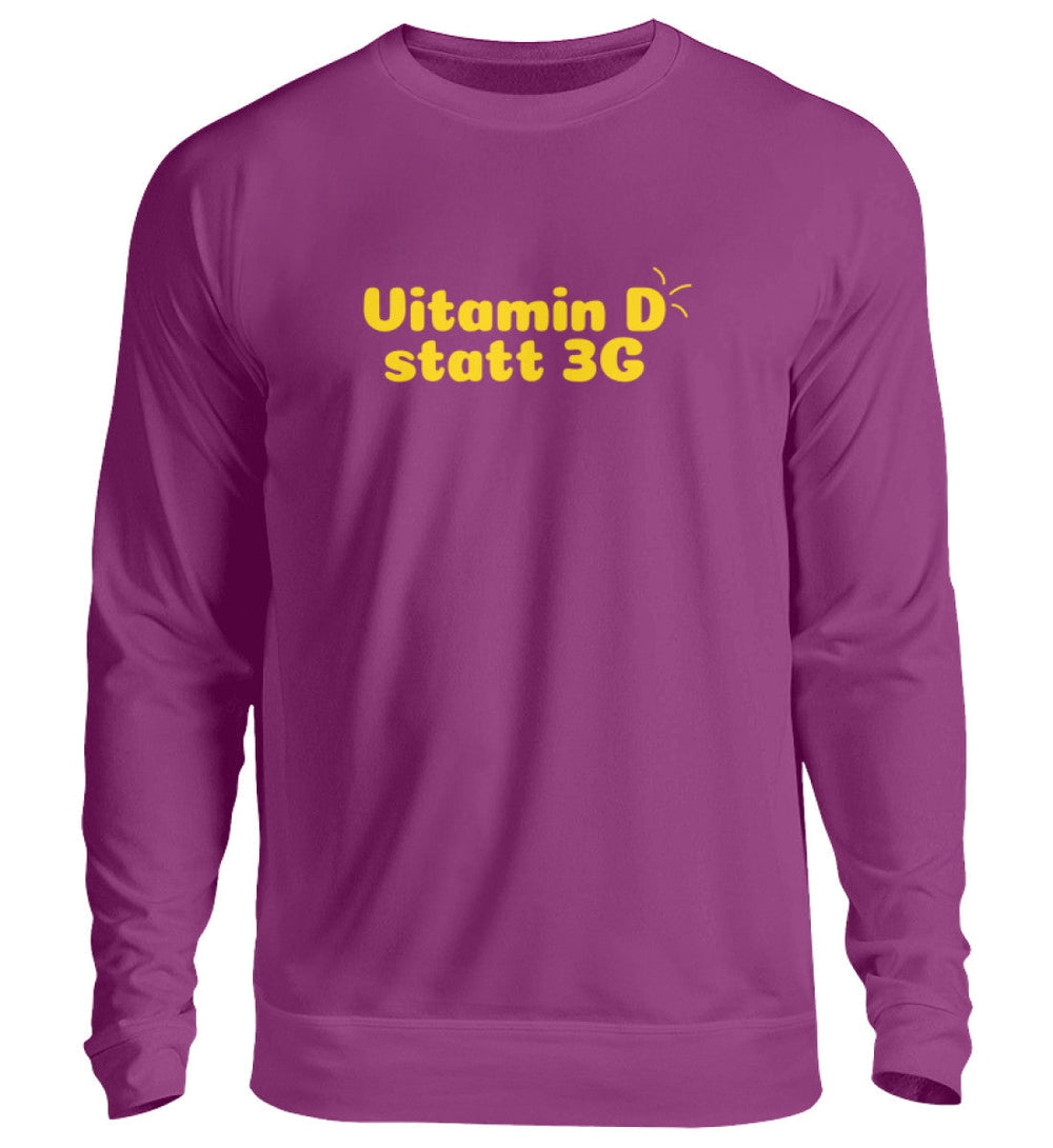 DIE MÖHRE: GRÜNZEUG SWEATER MÄDELS • VITAMIN D STATT 3G-HARLEKINSHOP