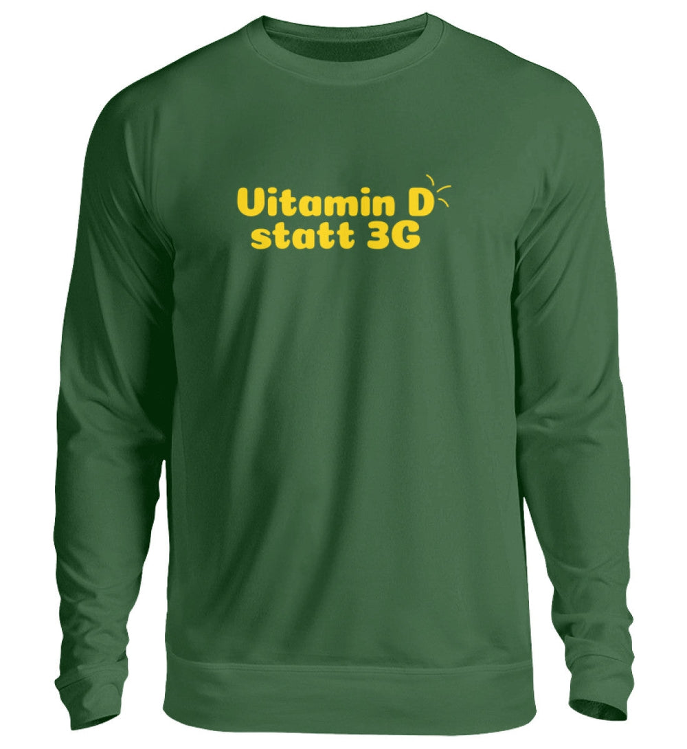 DIE MÖHRE: GRÜNZEUG SWEATER MÄDELS • VITAMIN D STATT 3G-HARLEKINSHOP