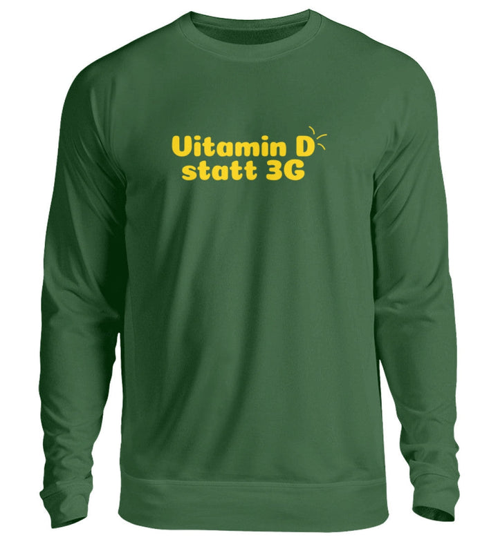 DIE MÖHRE: GRÜNZEUG SWEATER MÄDELS • VITAMIN D STATT 3G-HARLEKINSHOP