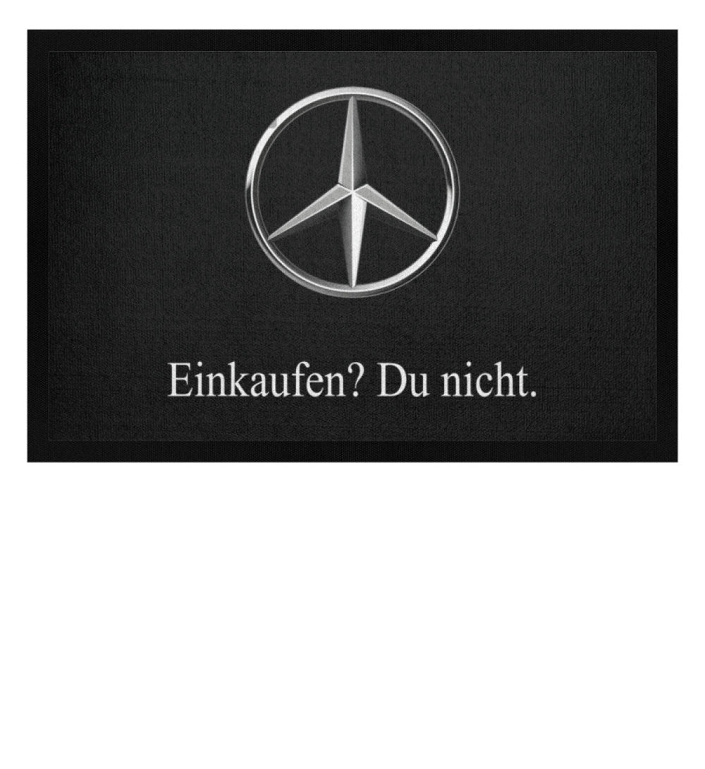 DIE WERBEANSTALT FUSSMATTE • BENZTOWN: EINKAUFEN? DU NICHT.-HARLEKINSHOP