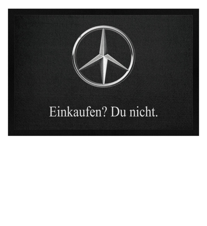 DIE WERBEANSTALT FUSSMATTE • BENZTOWN: EINKAUFEN? DU NICHT.-HARLEKINSHOP