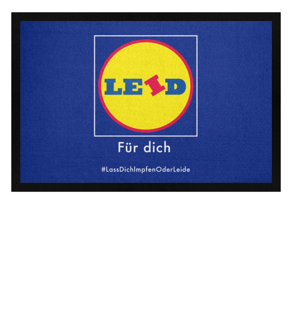DIE WERBEANSTALT FUSSMATTE • LEID FÜR DICH-HARLEKINSHOP
