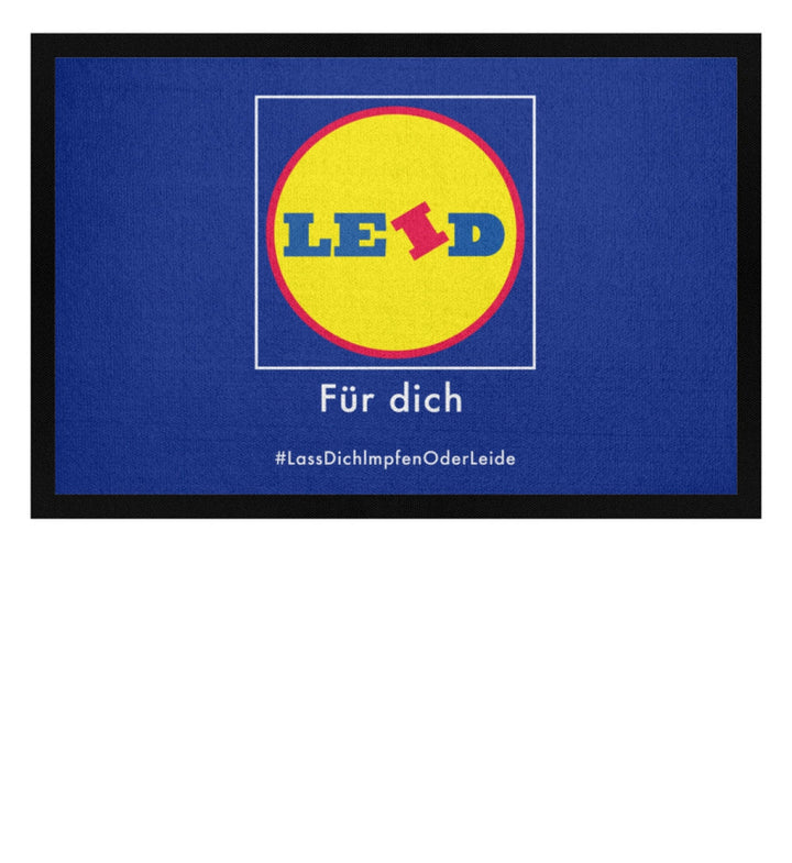DIE WERBEANSTALT FUSSMATTE • LEID FÜR DICH-HARLEKINSHOP