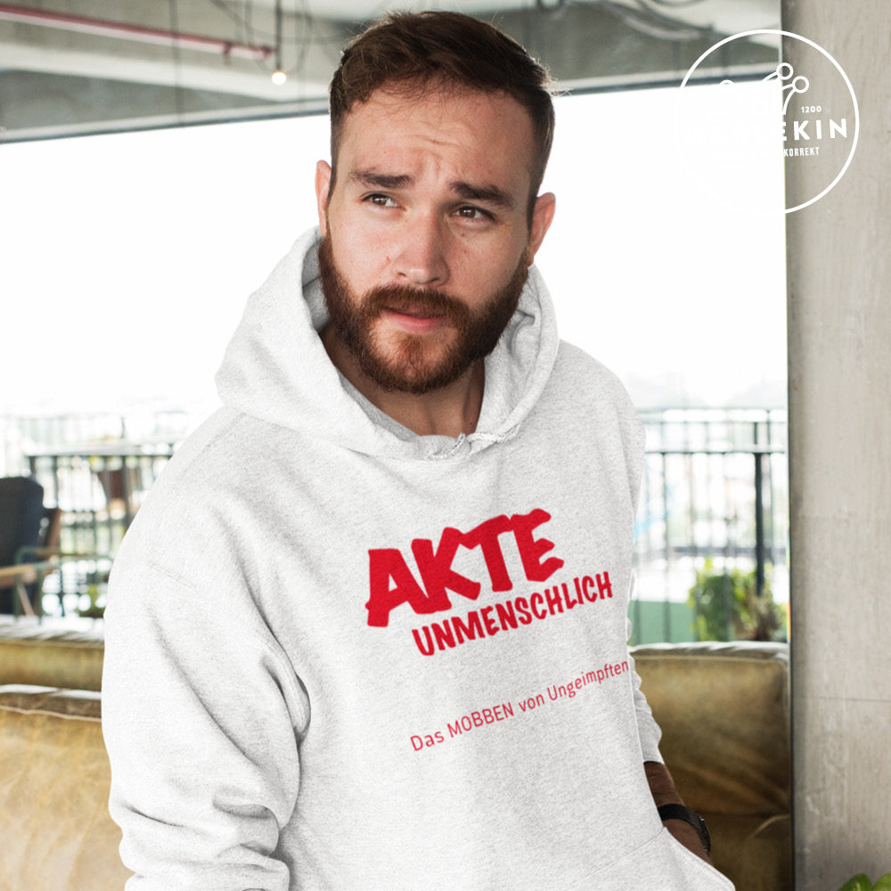 DIE WERBEANSTALT HOODIE BUBEN • AKTE UNMENSCHLICH-HARLEKINSHOP