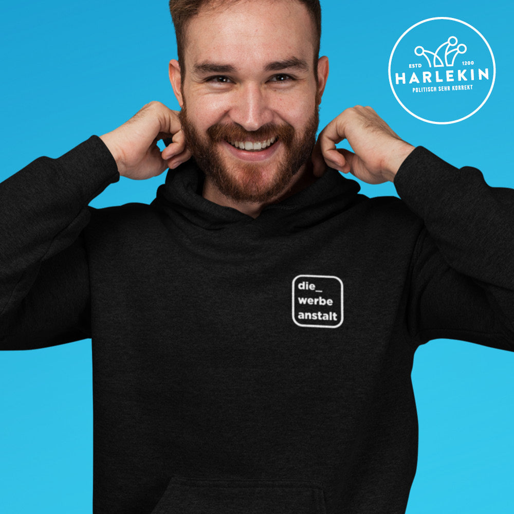 DIE WERBEANSTALT HOODIE BUBEN / EDLER STICK • LOGO-HARLEKINSHOP