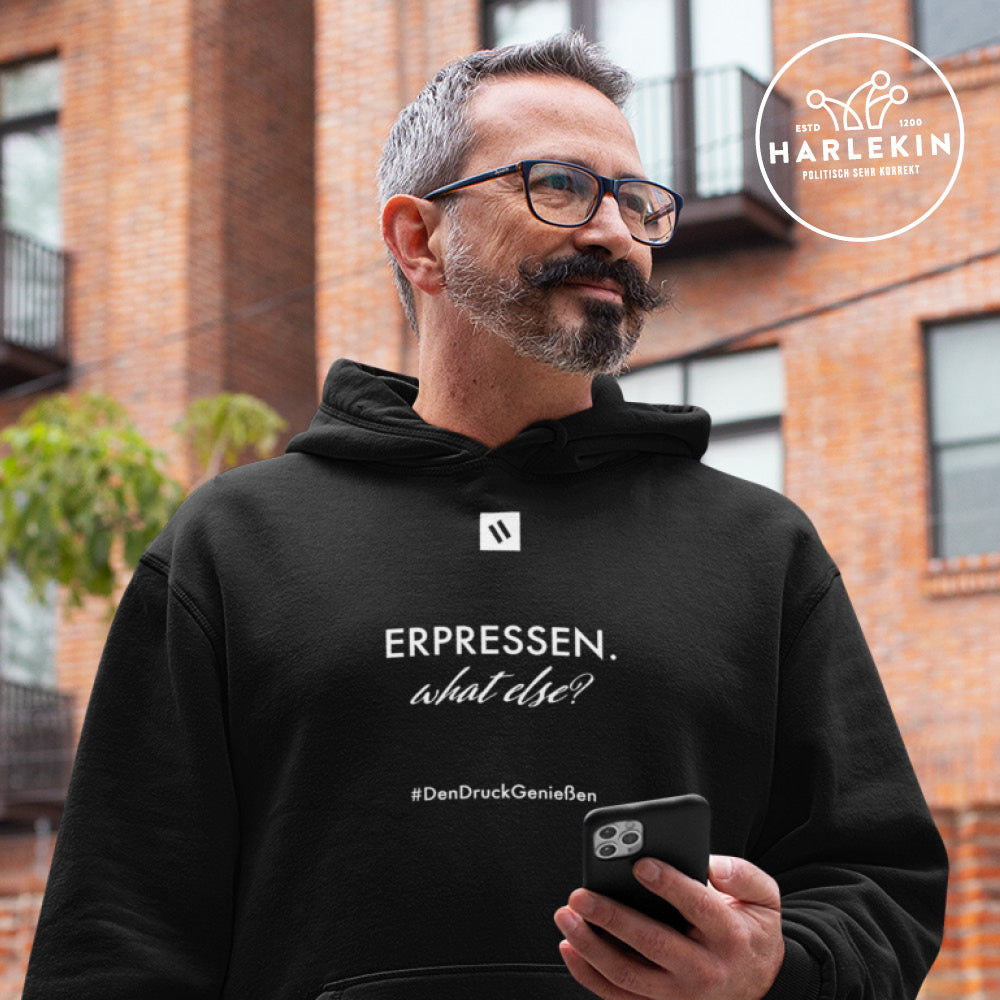 DIE WERBEANSTALT HOODIE BUBEN • ERPRESSEN. WHAT ELSE?-HARLEKINSHOP