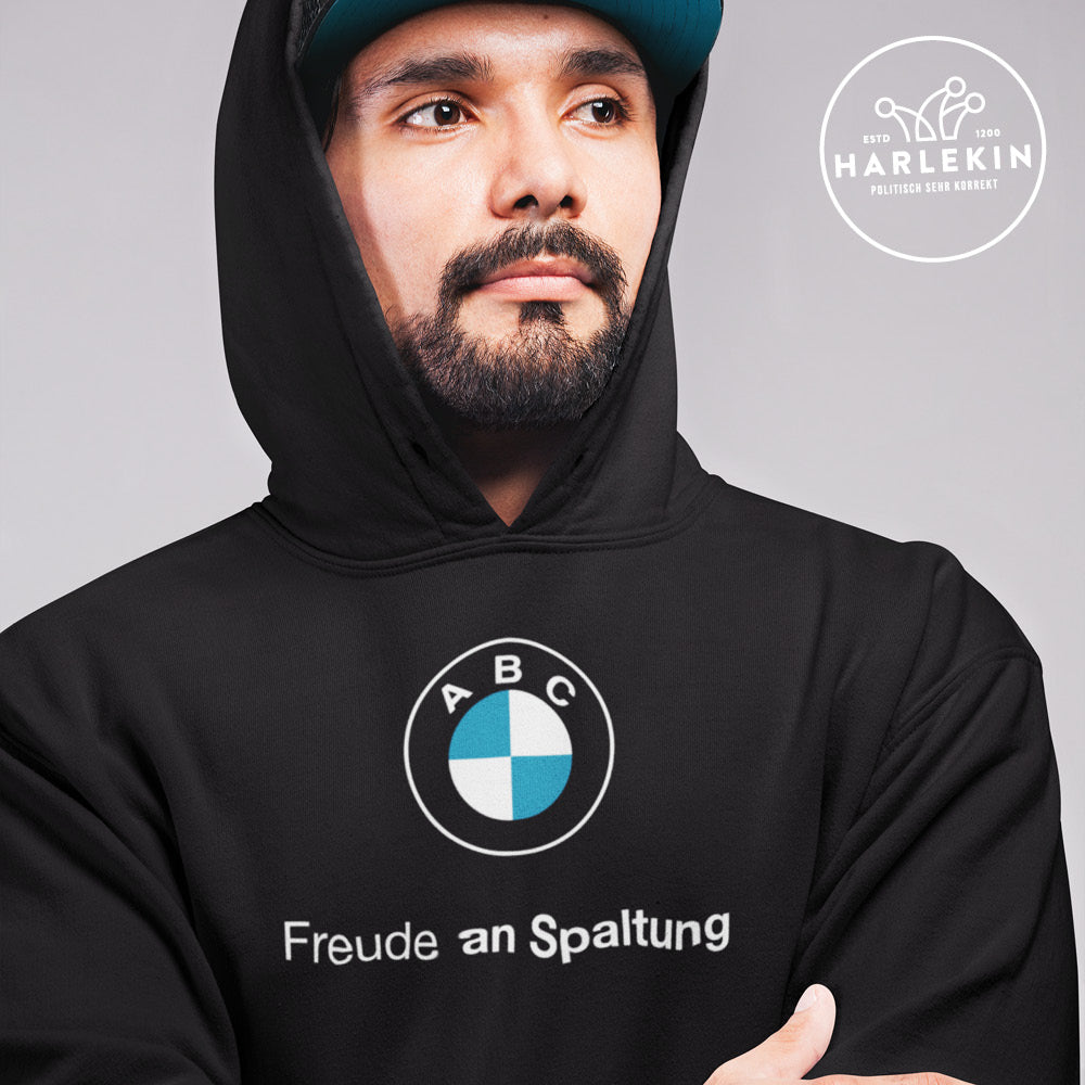 DIE WERBEANSTALT HOODIE BUBEN • FREUDE AN SPALTUNG-HARLEKINSHOP