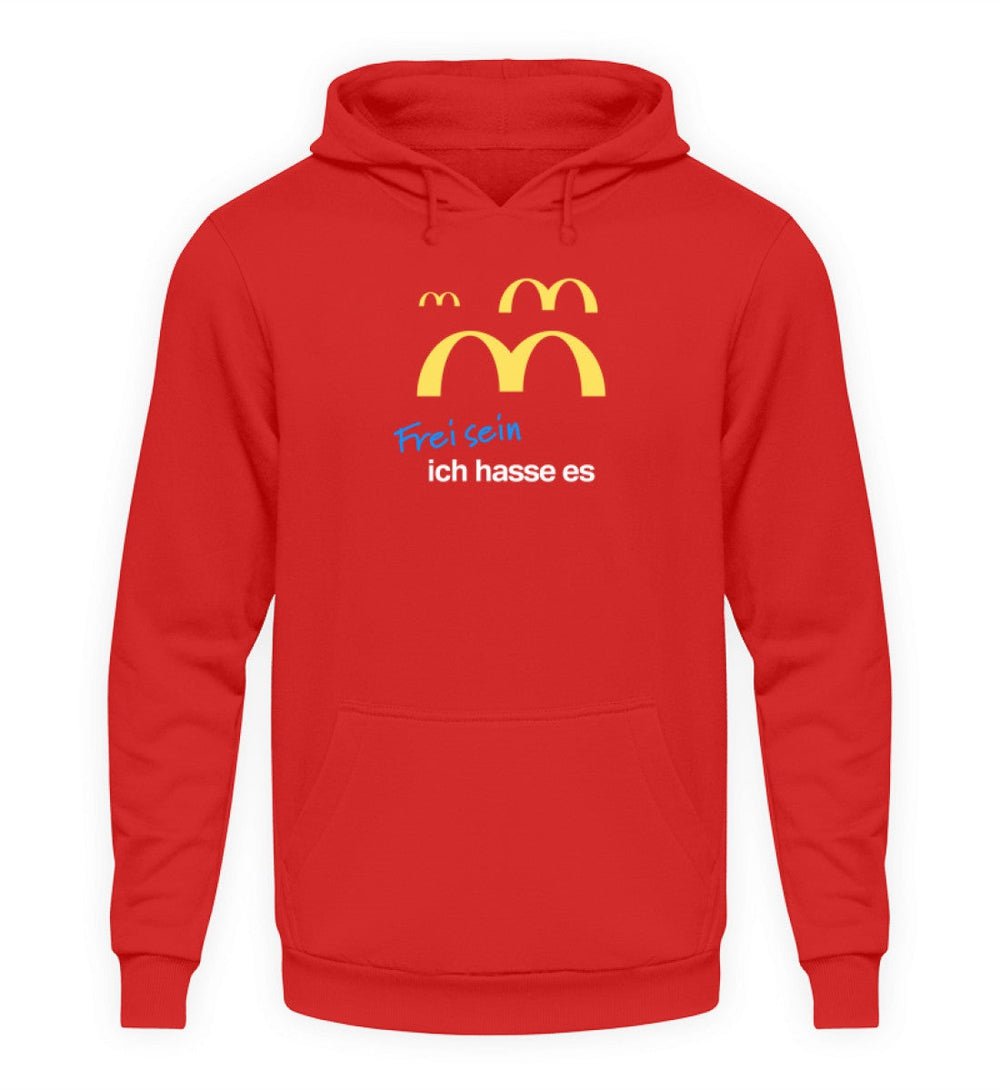 DIE WERBEANSTALT HOODIE BUBEN • MCDOOF: FREI SEIN-HARLEKINSHOP