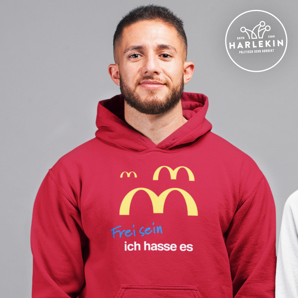 DIE WERBEANSTALT HOODIE BUBEN • MCDOOF: FREI SEIN-HARLEKINSHOP