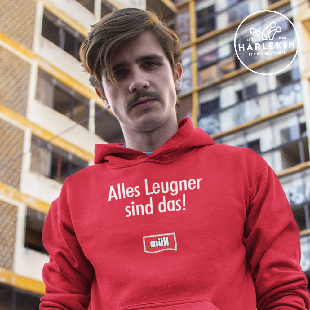 DIE WERBEANSTALT HOODIE BUBEN • MÜLL: LEUGNER-HARLEKINSHOP