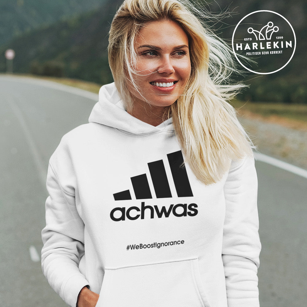 DIE WERBEANSTALT HOODIE MÄDELS • ACHWAS: IGNORANCE-HARLEKINSHOP
