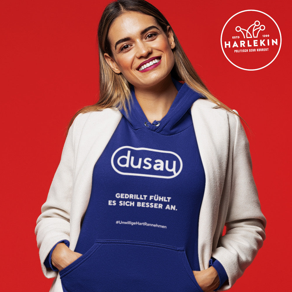 DIE WERBEANSTALT HOODIE MÄDELS • DU SAU!-HARLEKINSHOP