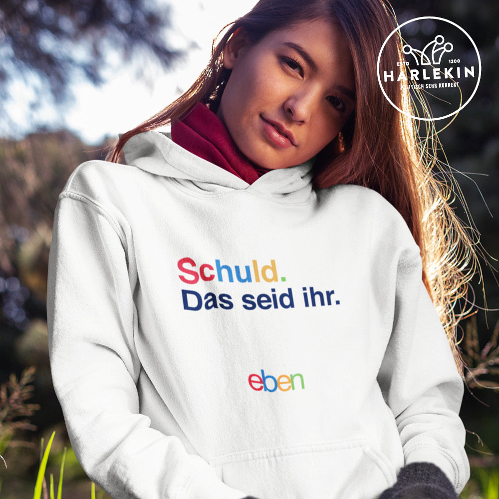 DIE WERBEANSTALT HOODIE MÄDELS • EBEN SCHULD-HARLEKINSHOP