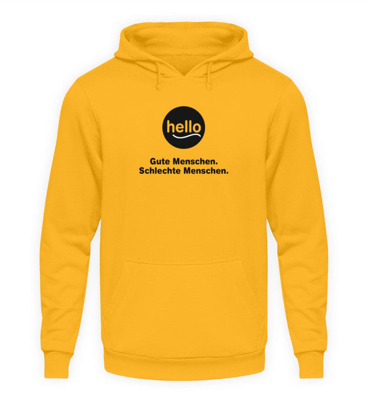 DIE WERBEANSTALT HOODIE MÄDELS • HELLO: GUTE MENSCHEN SCHLECHTE MENSCHEN-HARLEKINSHOP