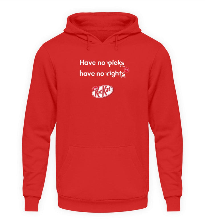 DIE WERBEANSTALT HOODIE MÄDELS • KOTKAT: NO PIEKS NO RIGHTS-HARLEKINSHOP