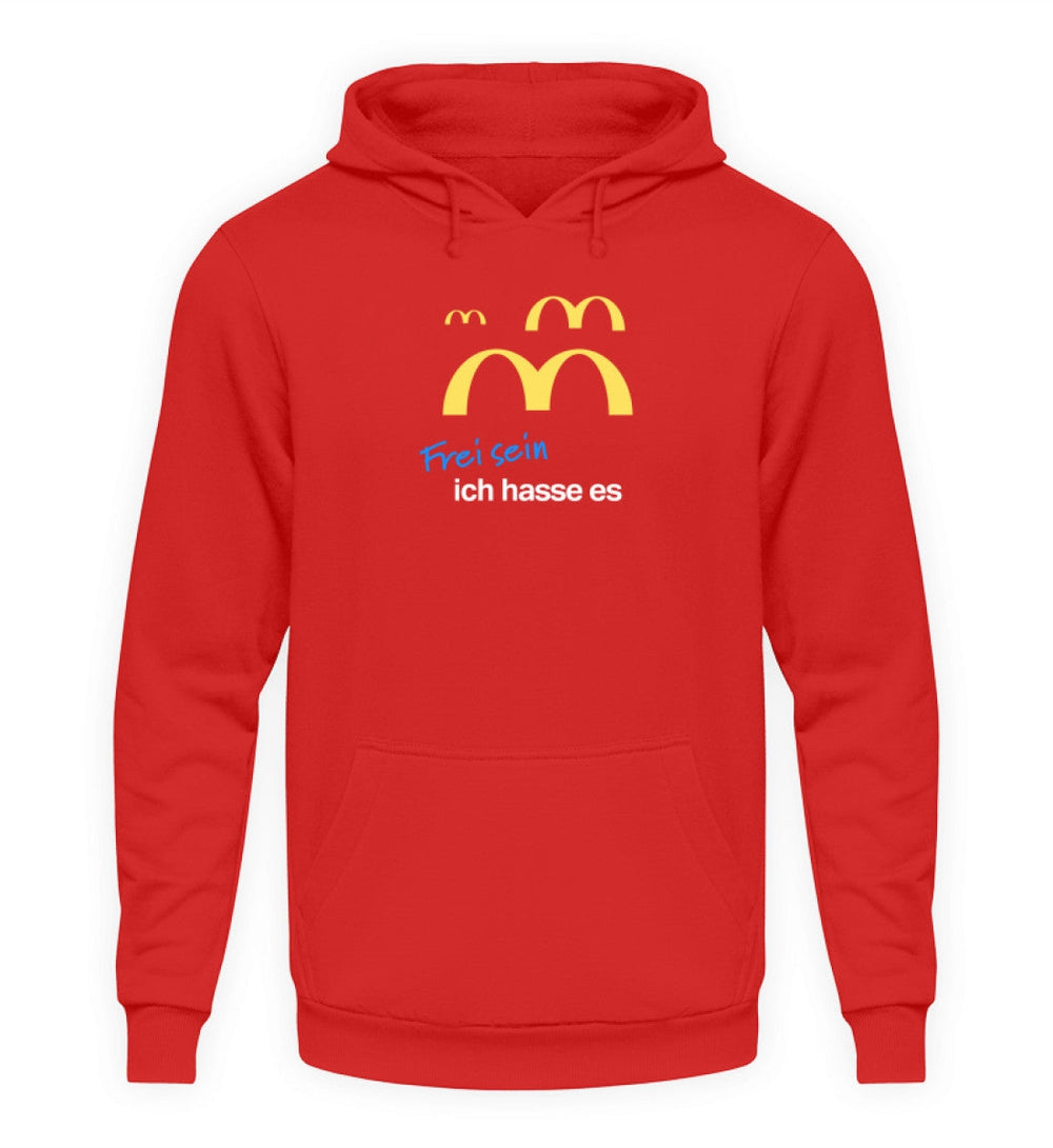 DIE WERBEANSTALT HOODIE MÄDELS • MCDOOF: FREI SEIN-HARLEKINSHOP